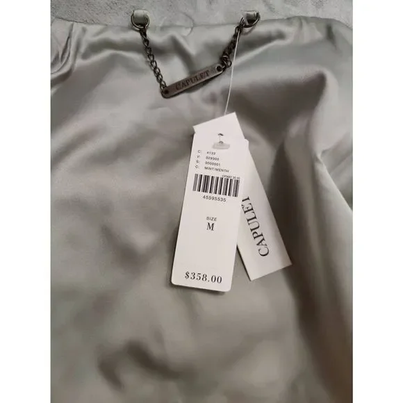 Anthropologie Capulet 100% Leather Suede Jacket NWT MSRP $358